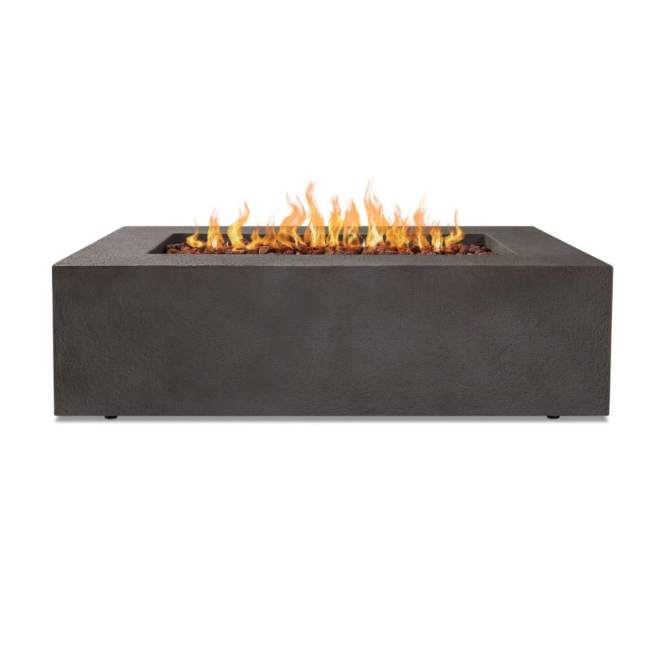 50.5" Glacier Grey Baltic Rectangle Natural Gas Fire Table 2 50.5" Glacier Grey Baltic Rectangle Natural Gas Fire Table - Image 2