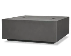 36" Aegean Weathered Slate Square Propane Gas Outdoor Fire Table -Dimplex Shop ajrqugwg