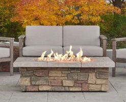 52" Sedona Rectangle Fire Table