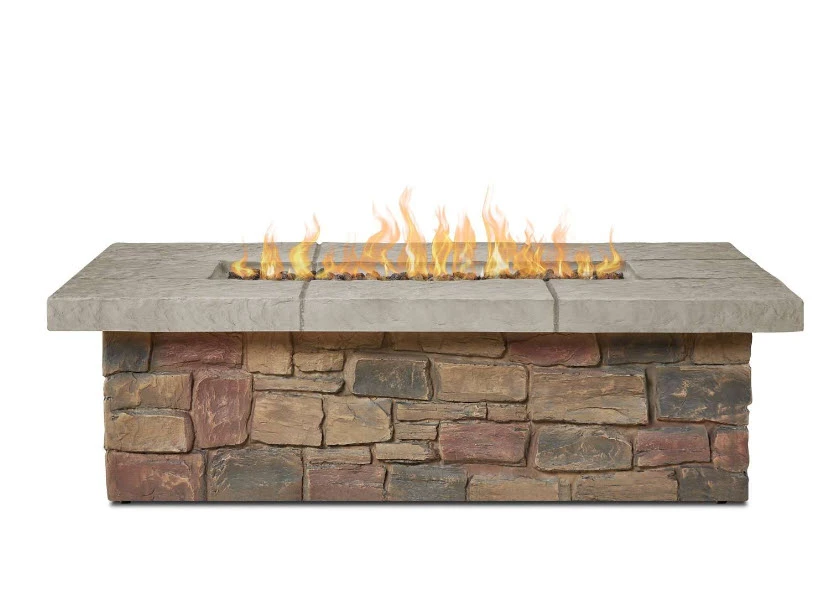 52" Sedona Rectangle Fire Table 2 52" Sedona Rectangle Fire Table - Image 2