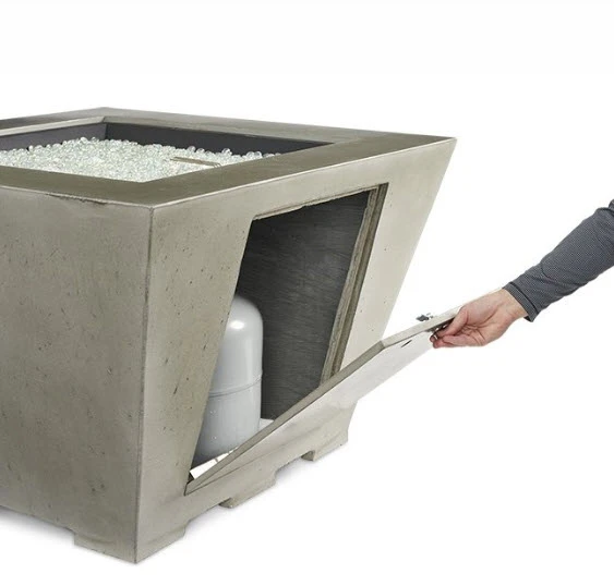 24" Cove Square Gas Fire Pit Bowl 5 24" Cove Square Gas Fire Pit Bowl - Image 5