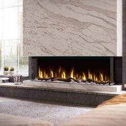 60" Dimplex IgniteXL Bold Built-in Linear Electric Fireplace