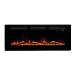 Dimplex 48" Sierra Wall Built-In Linear Electric Fireplace -Dimplex Shop d2 19