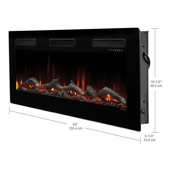 Dimplex 60" Sierra Wall Built-In Linear Electric Fireplace 5 Dimplex 60" Sierra Wall Built-In Linear Electric Fireplace - Image 5
