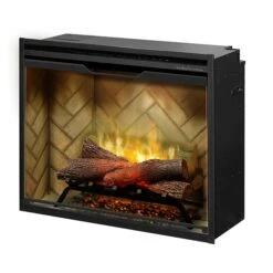 30" Dimplex Revillusion Herringbone With Glass Fireplace 11 30" Dimplex Revillusion Herringbone With Glass Fireplace -Dimplex Shop d3 15