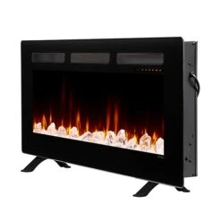 Dimplex 48" Sierra Wall Built-In Linear Electric Fireplace -Dimplex Shop d6 04