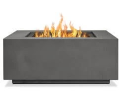 36" Aegean Weathered Slate Square Propane Gas Outdoor Fire Table -Dimplex Shop djeXvw6Q