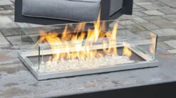55" Kinney Rectangular Gas Fire Pit Table -Dimplex Shop folding20WG