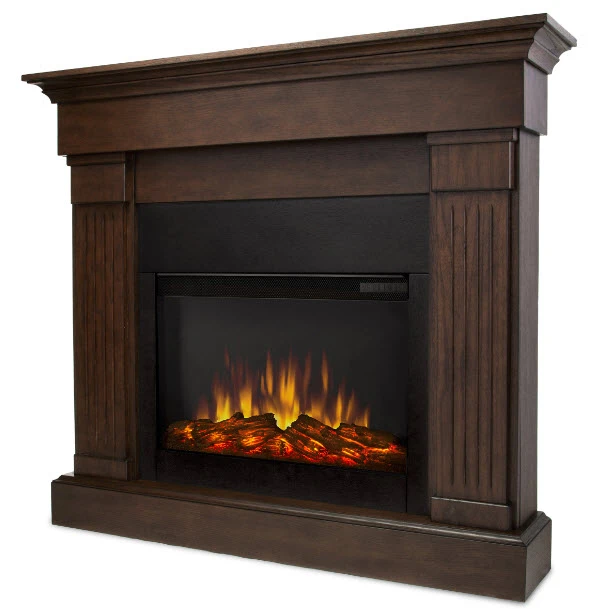 47" Crawford Black Slim Infrared Electric Fireplace 1 47" Crawford Black Slim Infrared Electric Fireplace