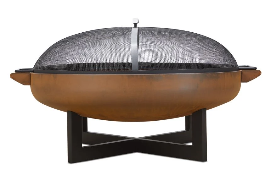 34" LaPorte Wood-Burning Fire Pit In Rust 3 34" LaPorte Wood-Burning Fire Pit In Rust - Image 3