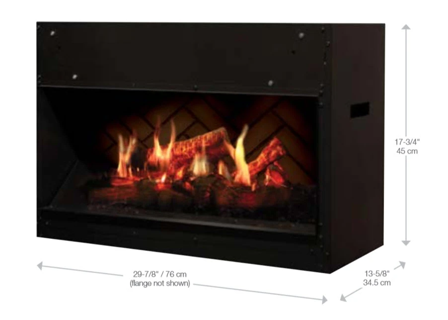 29" Dimplex Opti-V Solo 3-D Fireplace Insert 2 29" Dimplex Opti-V Solo 3-D Fireplace Insert - Image 2