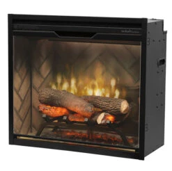 24" Dimplex Revillusion Built-In Firebox With Logs - RBF24DLX