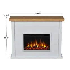 49" Marshall Slim Electric Fireplace -Dimplex Shop s3 12