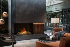 37" Faber E-MatriX Two-Sided Built-in Electric Firebox - Left-facing -Dimplex Shop s3 16