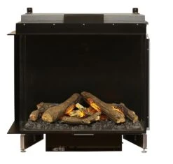 37" Faber E-MatriX Two-Sided Built-in Electric Firebox - Left-facing -Dimplex Shop s5 10