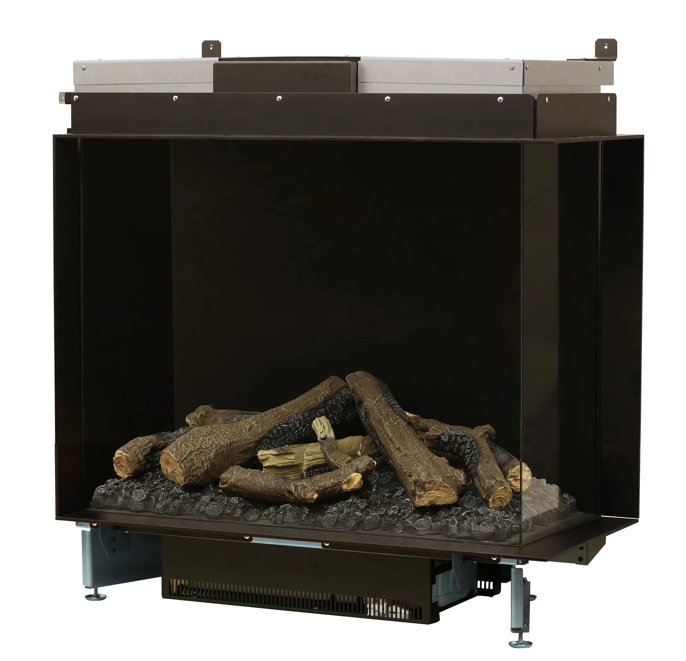 37" Faber E-MatriX Two-Sided Built-in Electric Firebox - Right-Facing 6 37" Faber E-MatriX Two-Sided Built-in Electric Firebox - Right-Facing - Image 6