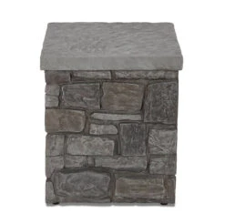 Sedona Propane Tank Cover In Gray -Dimplex Shop sedona5