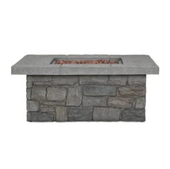 38" Sedona Gray Square Fire Table 17 38" Sedona Gray Square Fire Table -Dimplex Shop sq2 01