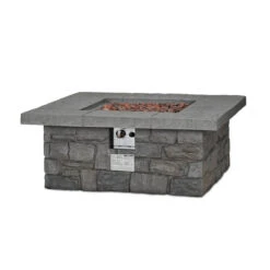 38" Sedona Gray Square Fire Table 16 38" Sedona Gray Square Fire Table -Dimplex Shop sq4