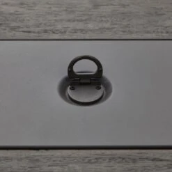 48" Sullivan LP Rectangle Fire Table In Gray -Dimplex Shop sull205