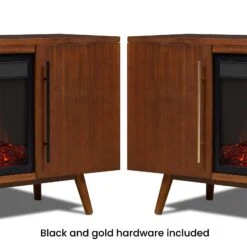 72" Morris Landscape Electric Fireplace TV Stand -Dimplex Shop t3 09